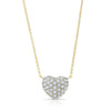 Diamond Full Heart Necklace