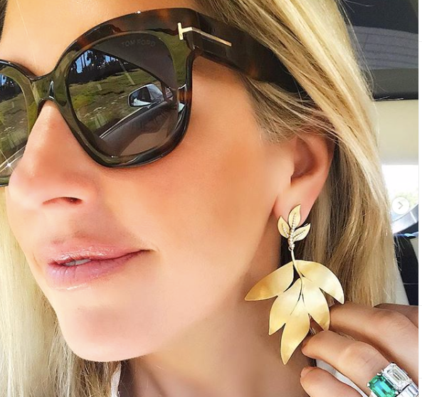 Sphere Palm Earrings