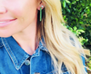 Emerald Trilogy Drop Earrings