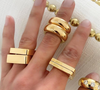 Square Lassell Ring