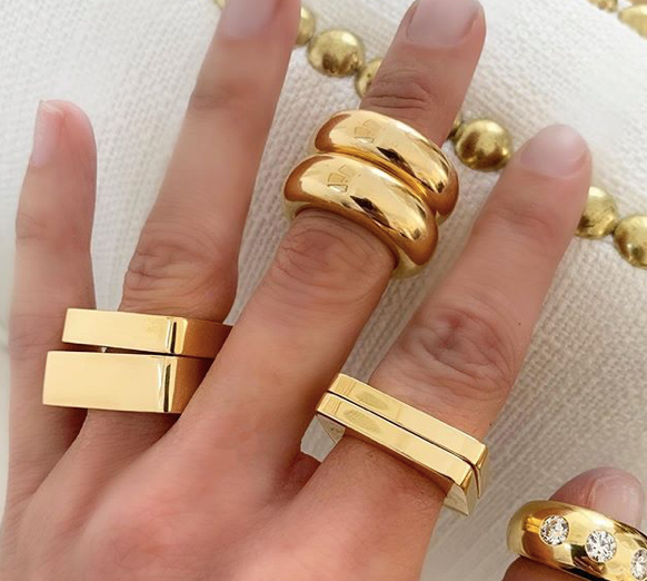 Square Lassell Ring