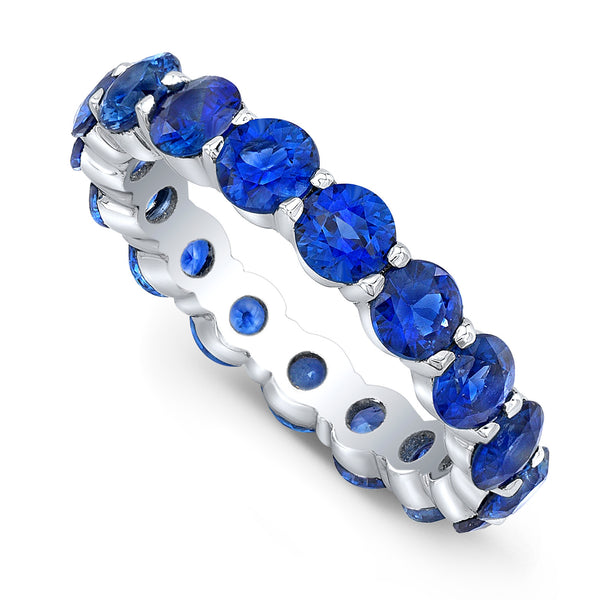 Sapphire Eternity Band