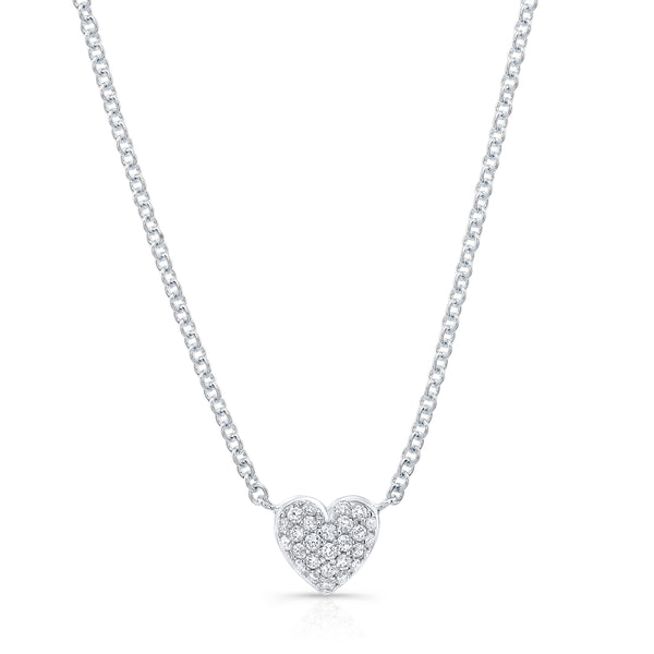 Petite Full Heart Necklace