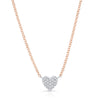Petite Full Heart Necklace