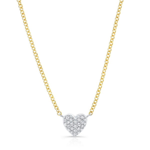 Petite Full Heart Necklace