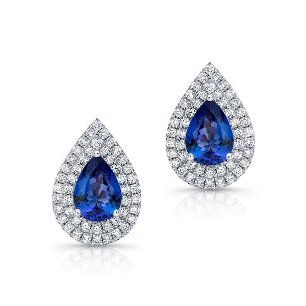 Tanzanite & Diamond Earrings