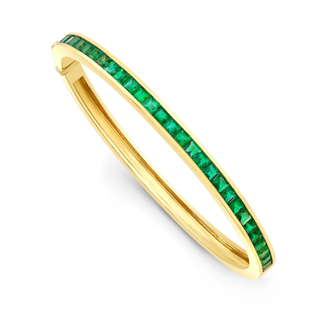 Emerald Infinity Bracelet
