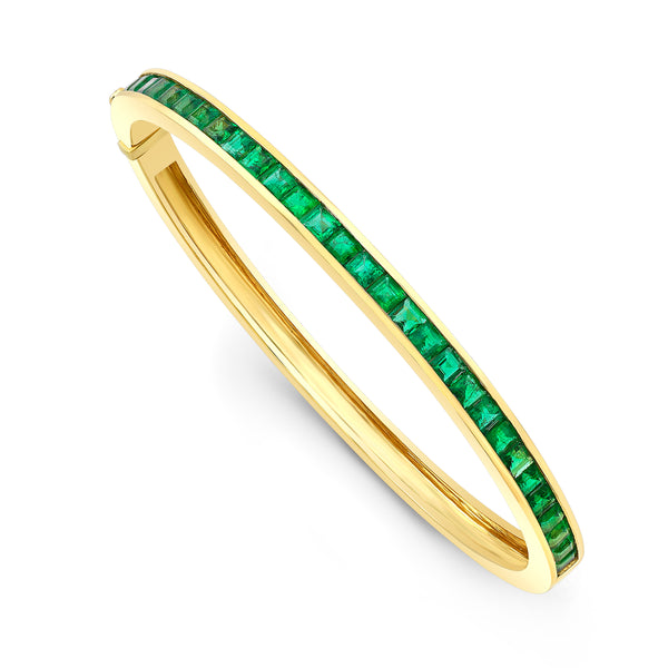 Emerald Infinity Bracelet
