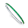 Emerald Infinity Bracelet
