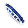 Sapphire Baguette Channel Set Ring