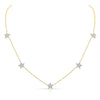 Five Diamond Stars by the Yard