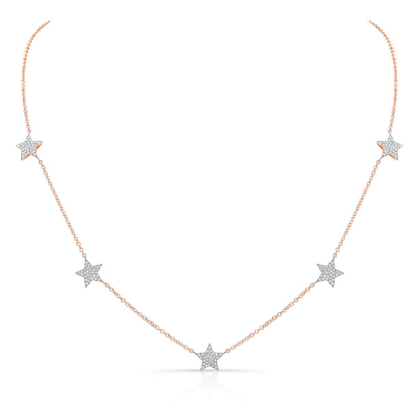 Five Diamond Stars by the Yard