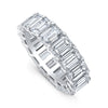 Heirloom Emerald-Cut Diamond Eternity Ring