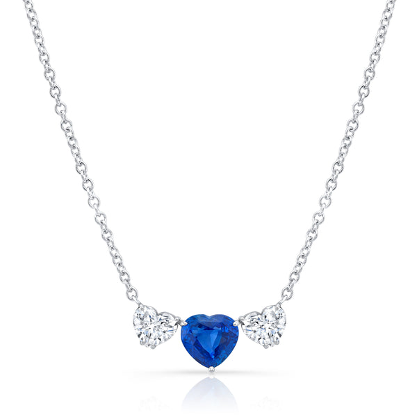 Bespoke Diamond & Heart Necklace