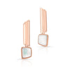 Mother-Of-Pearl Column Earrings