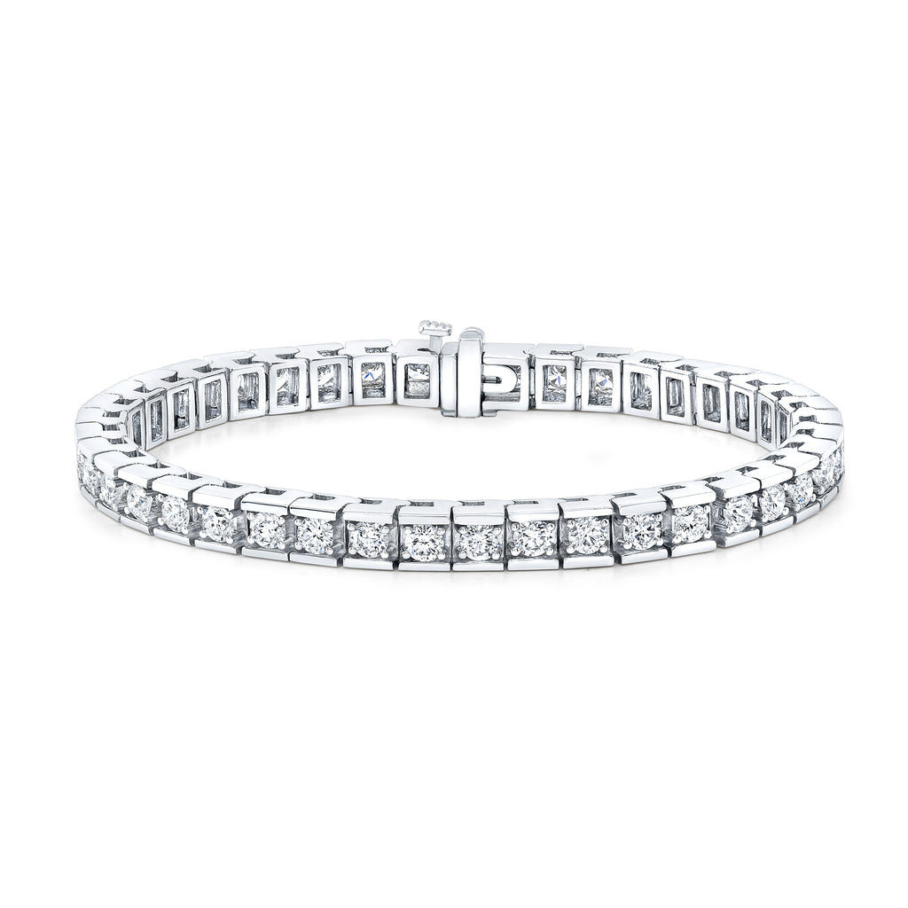 Diamond Box Tennis Bracelet