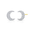 Alexandra Jules Moon Earrings