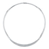 Alexandra Jules Diamond Omega Necklace