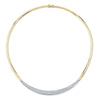 Alexandra Jules Diamond Omega Necklace