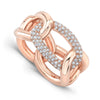 Link Ring with Diamonds