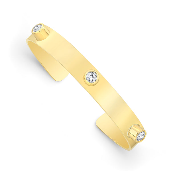 Alexandra Jules Forever Bangle - Round Diamond