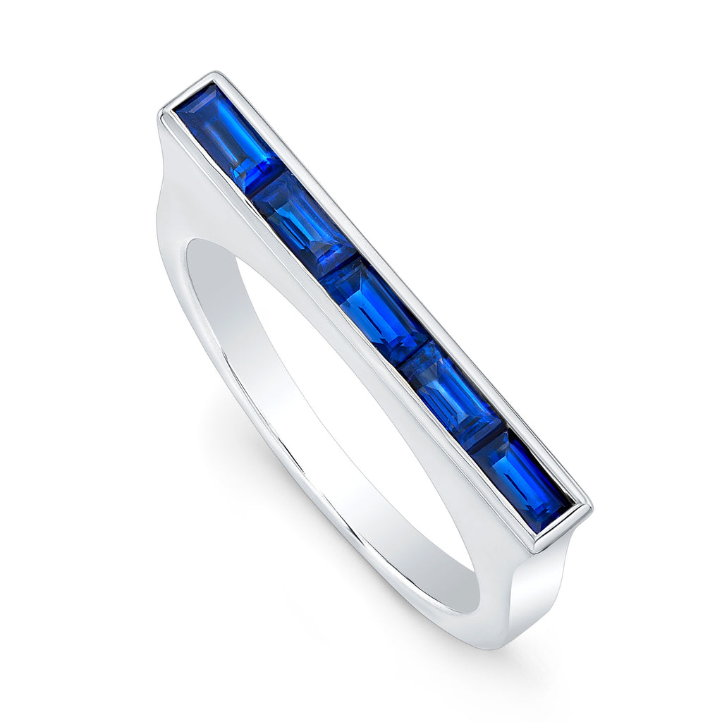 Sapphire Skinni Ring