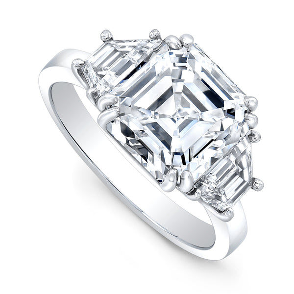 4-carat Asscher Cut Ring