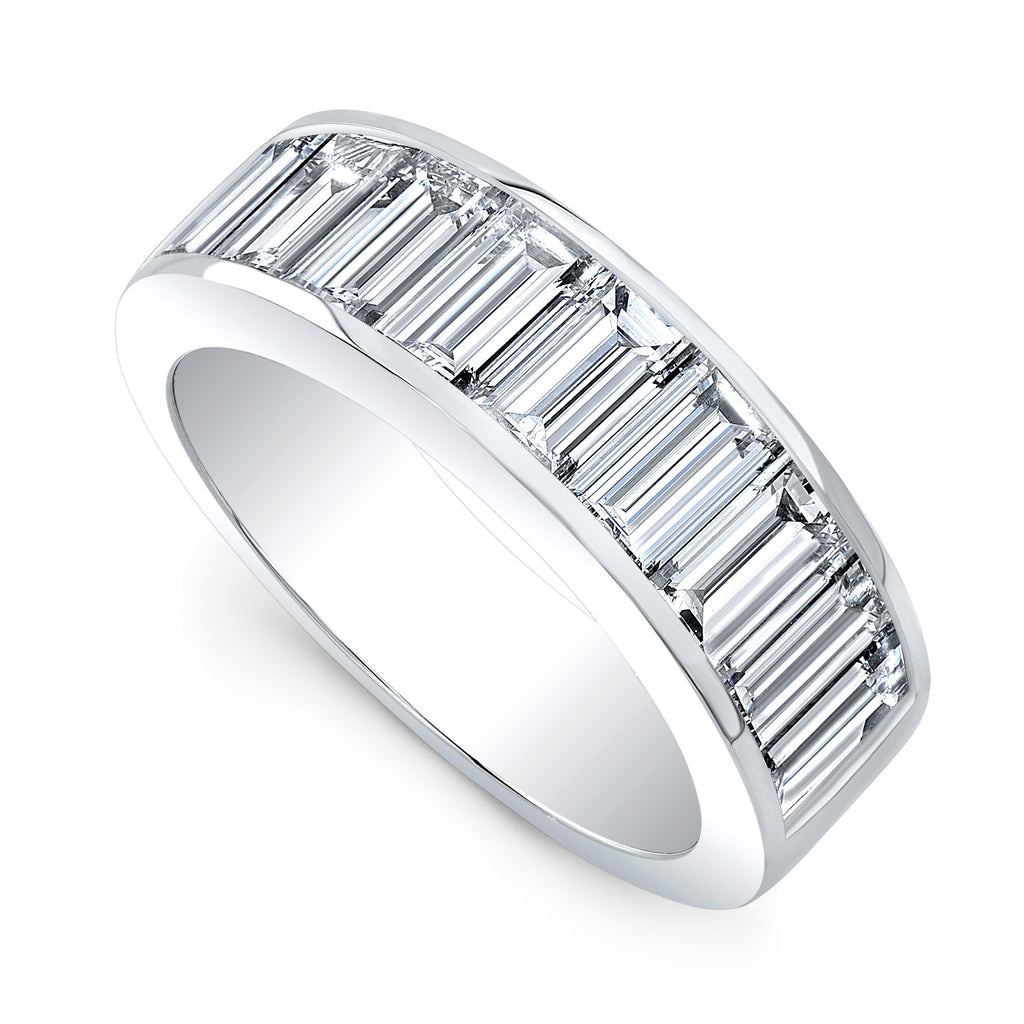Classic Diamond Baguette Band