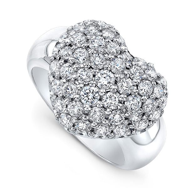 Diamond Heart Ring