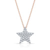 Medium Diamond Star Necklace