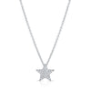 Petite Diamond Star Necklace