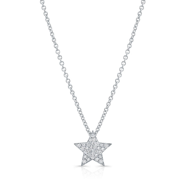 Petite Diamond Star Necklace