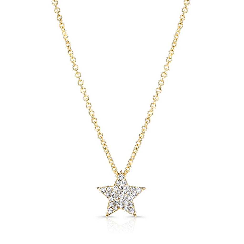 Petite Diamond Star Necklace