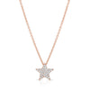 Medium Diamond Star Necklace