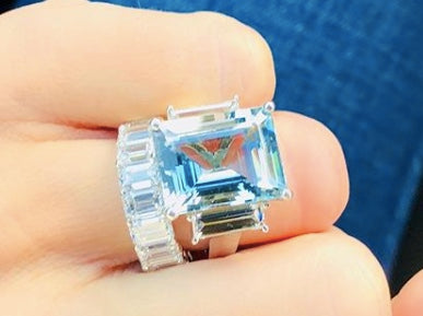 Heirloom Emerald-Cut Diamond Eternity Ring