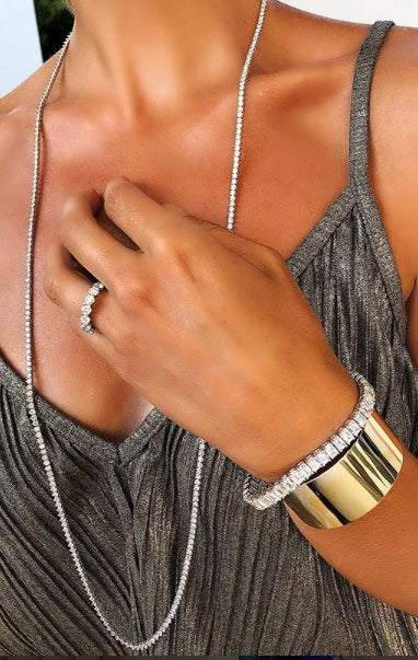 Ultimate Diamond Tennis Necklace