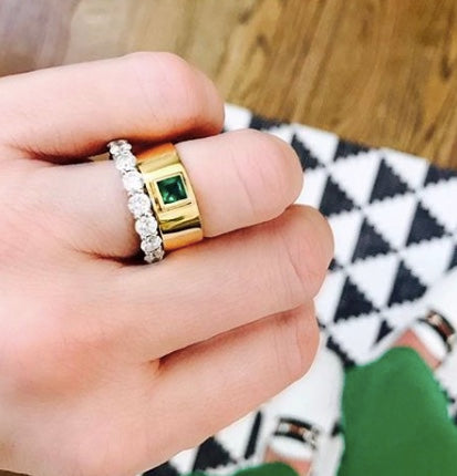 Emerald Forever Ring