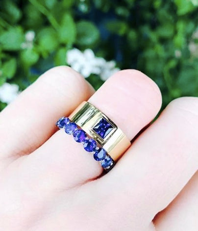 Sapphire Forever Ring