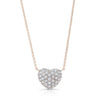Diamond Full Heart Necklace