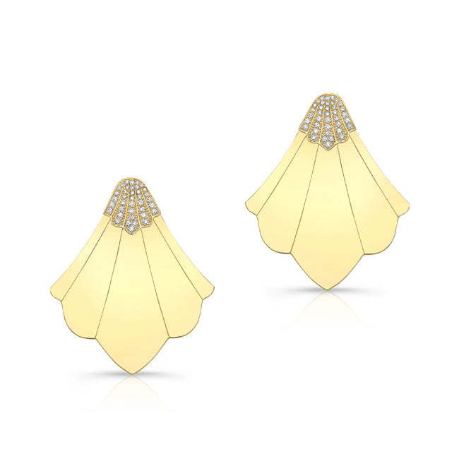 Harbour Island Earrings - Yellow Gold