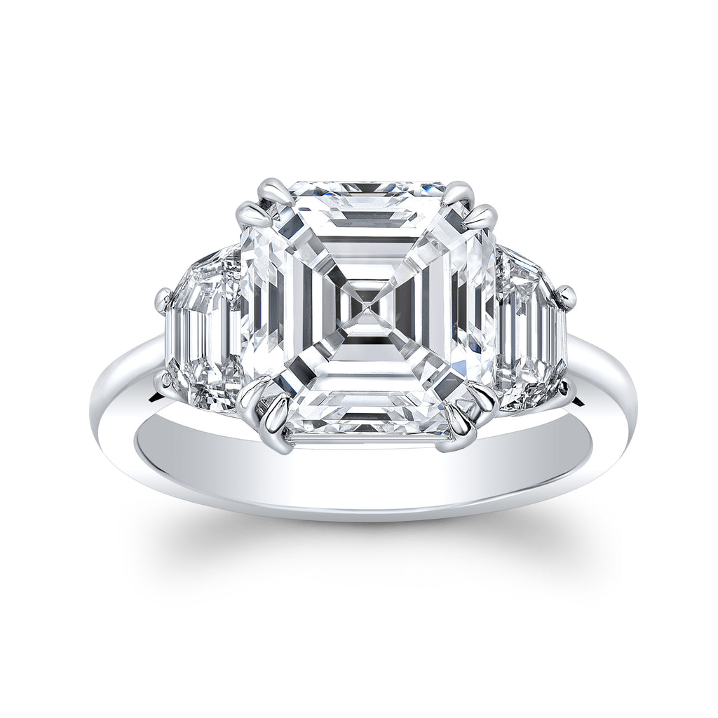 Asscher Cut Diamond Ring | Wedding & Bridal Jewelry | Anye Designs