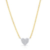 Petite Full Heart Necklace
