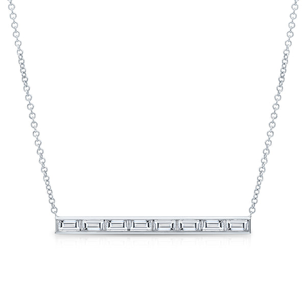 Diamond Skinni Bar Necklace