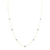 Long Sapphire by the Yard Necklace