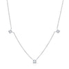 Square Diamond by the Yard Necklace