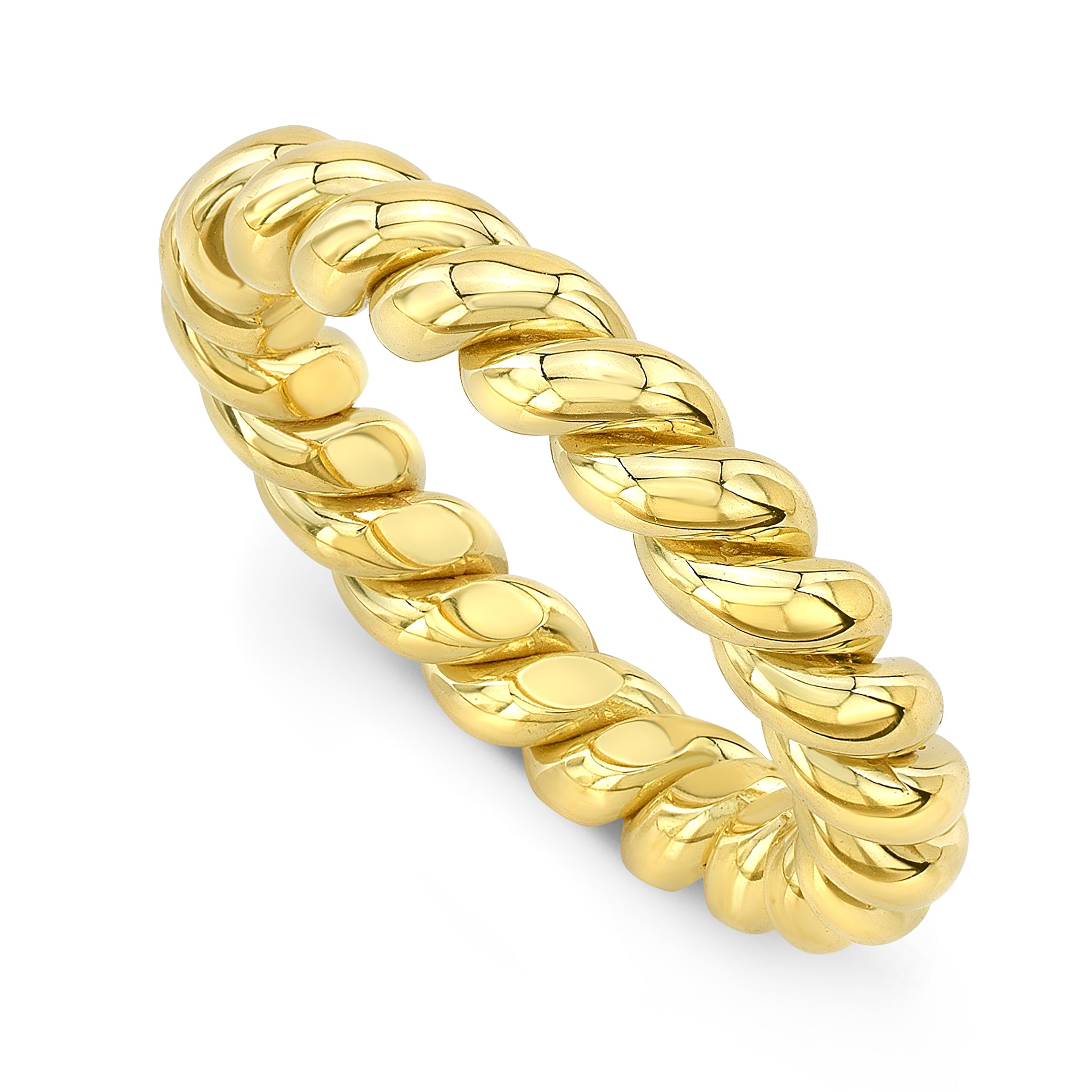 Grande Rope Ring | bespoke fine jewelry | Alexandra Jules