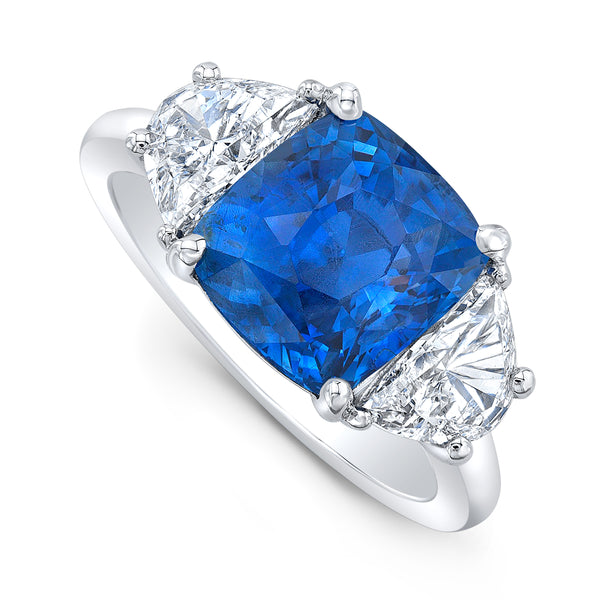 Bespoke Sapphire & Diamond Ring