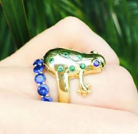 Mini Frog Ring